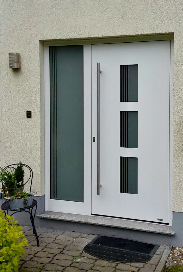 Aluminium Haustür