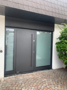 Aluminium Haustür