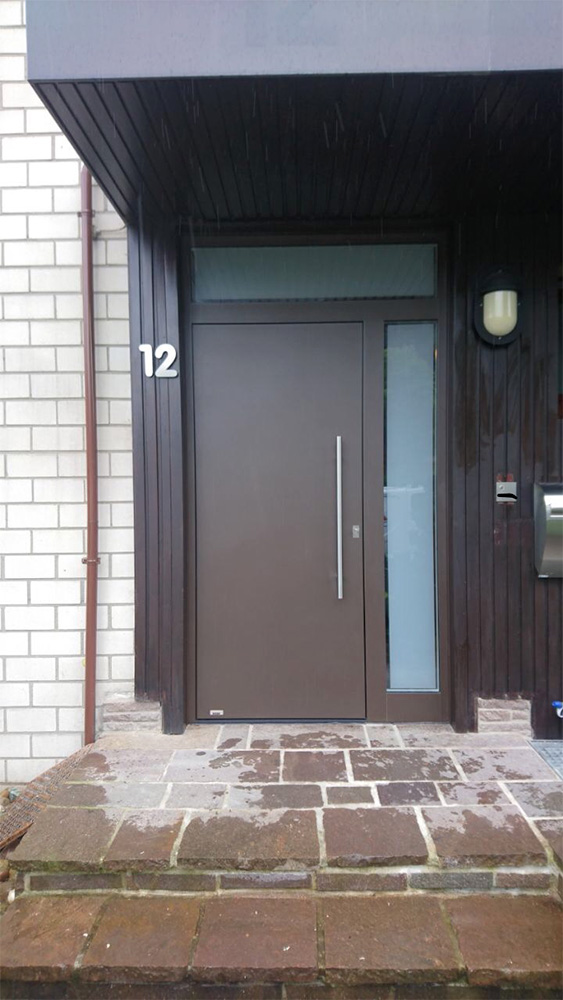 Aluminium Haustür