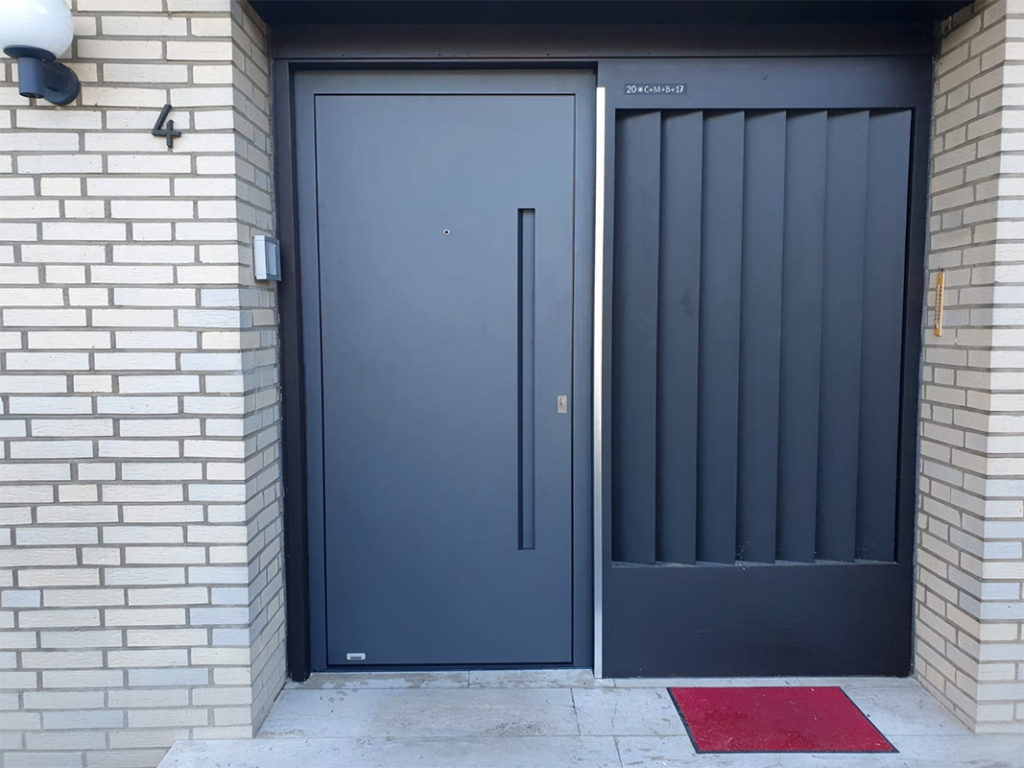 Aluminium Haustür