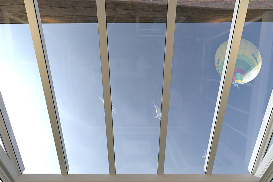 Terrassendach ohne Tebau Lux von Profilbau Scheil