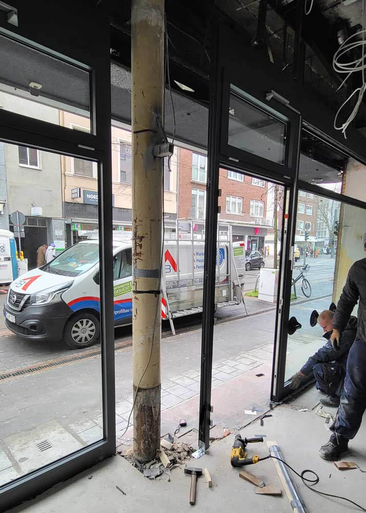 Schaufensteranlage von Profilbau Scheil