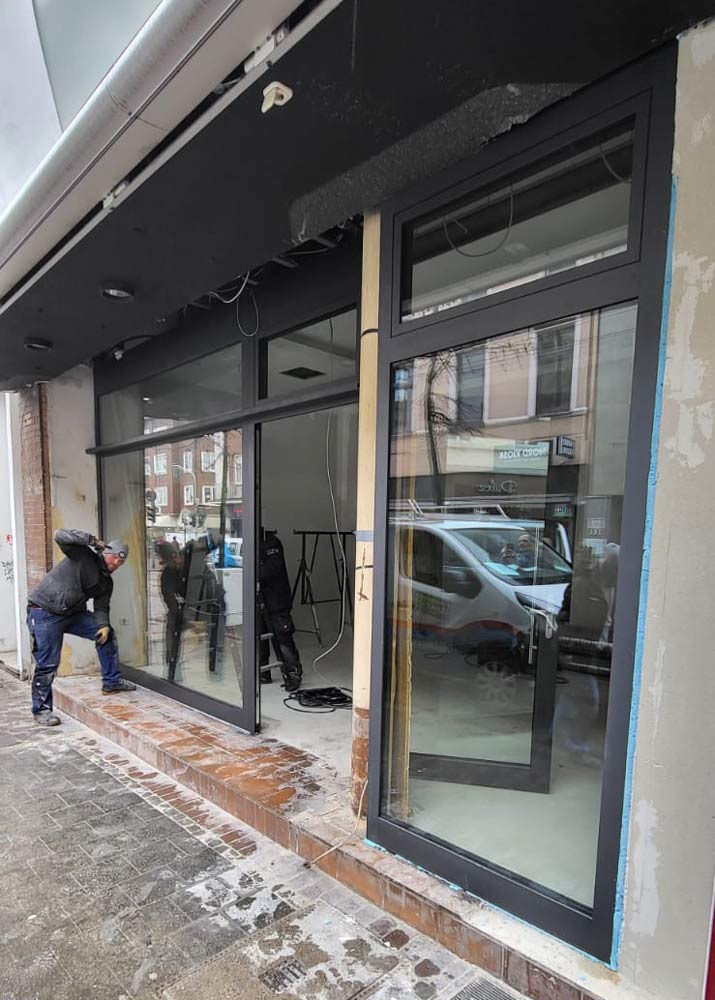 Schaufensteranlage von Profilbau Scheil