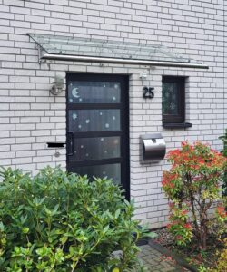 Haustür Vordach von Profilbau Scheil