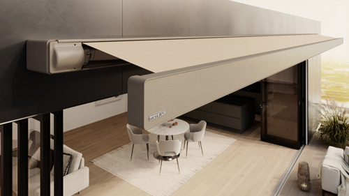 bronze eloxierte Sichtblende der markilux 970