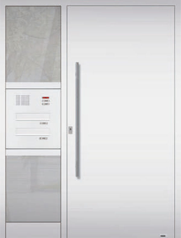Briefkastenanlage Standard Köster Aluminium Haustüren