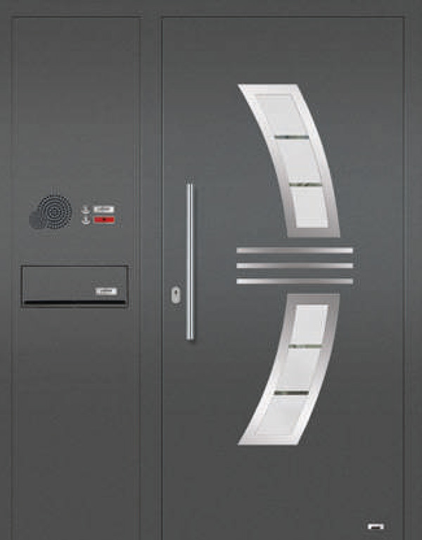 Briefkastenanlage Premium Köster Aluminium Haustüren