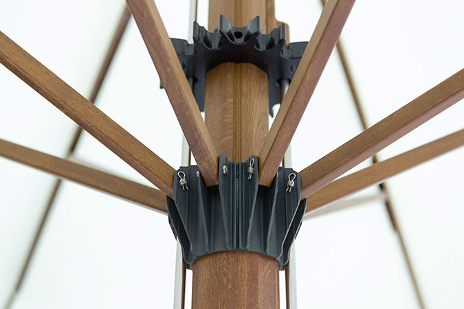 Jumbrella Stuetzkranz Offen Golden Oak Bahama