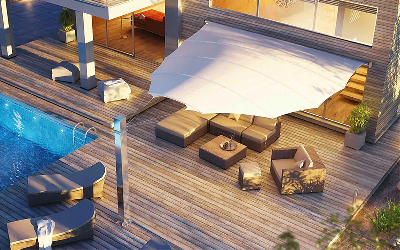 Sonnensegel von Bahama von Profilbau Scheil