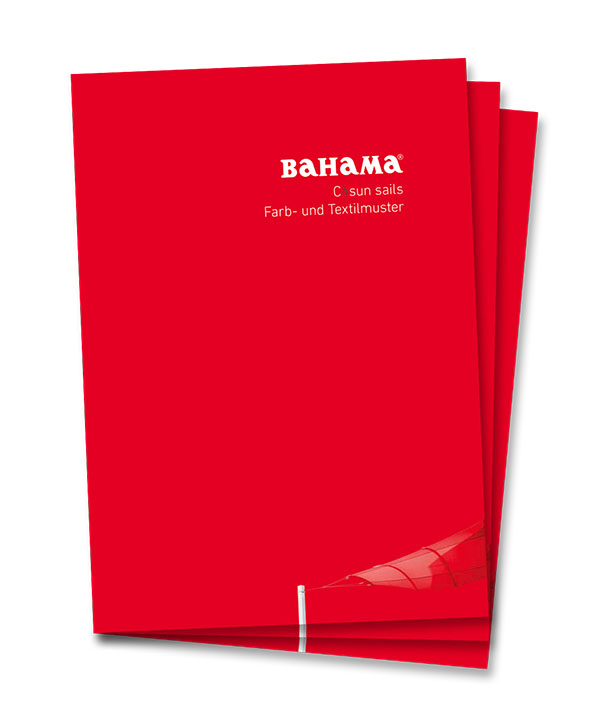 Bahama C4Sun Sails Farb und Textilmuster Prospekt
