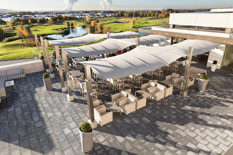 Doppelsegel-Anlagen von Bahama bei Profilbau Scheil