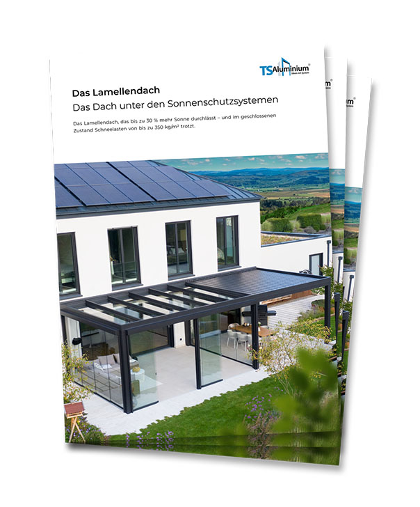 TS-Aluminium Lamellendach Prospekt