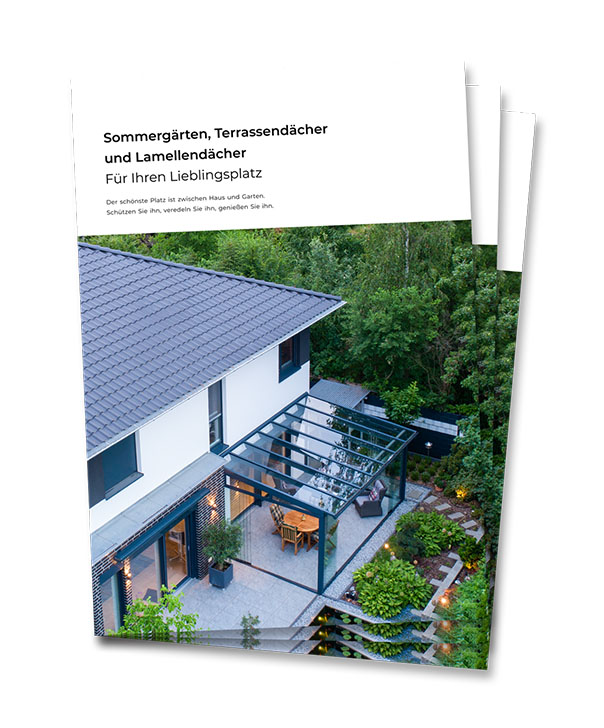 TS-Aluminium Terrassendach, Sommergarten und Lamellendach Prospekt