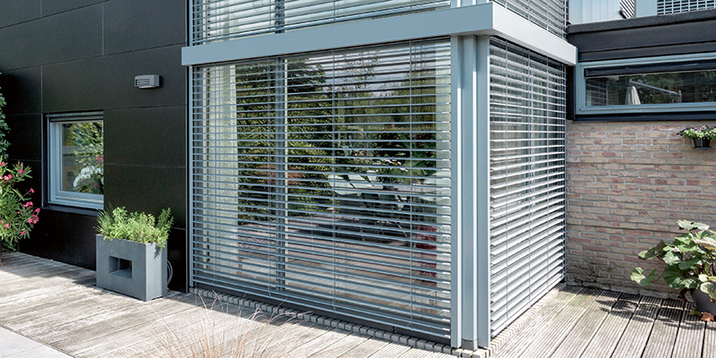 Roma Raffstoren geöffnet. Bildrechte: ROMA