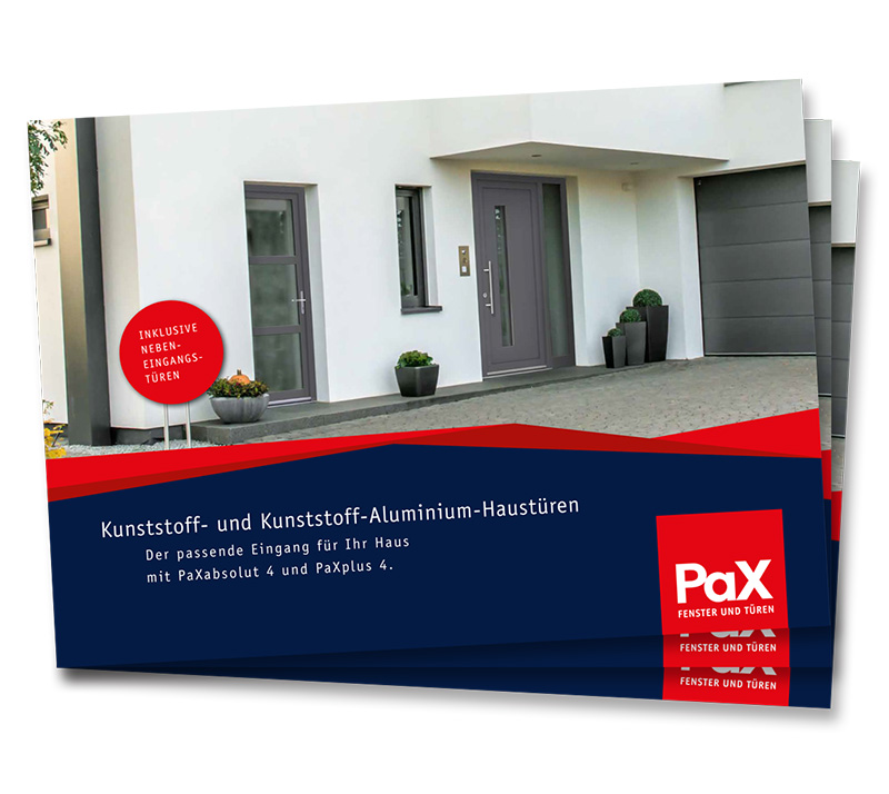 PaX Kunststoff und Kunststoff Aluminium Haustüren