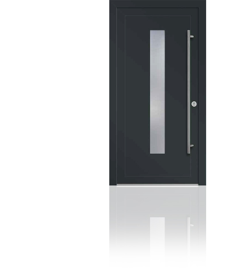 Frontansicht PaX Kunststoff Haustür