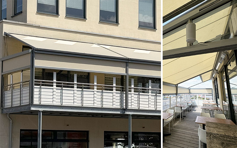 Terrasse Bar Düsseldorf Profilbau Scheil