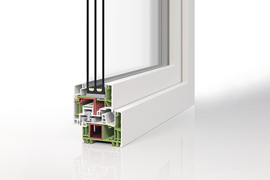 Kunststofffenster Paxabsolut4 Querschnitt