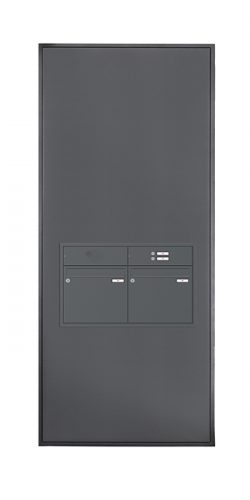 Platin Portal 2er mit Klingel