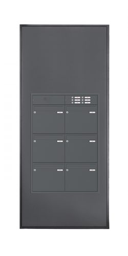 Platin Portal 6er mit Klingel