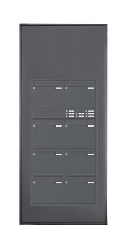 Platin Portal 8er mit Klingel