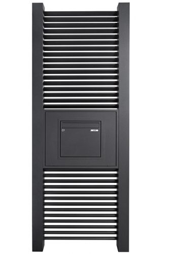 Platin Seitenteil mit Aluminium Quersprossen